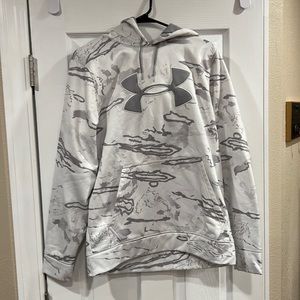 White under armour hoodie men’s medium